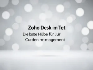 zoho desk