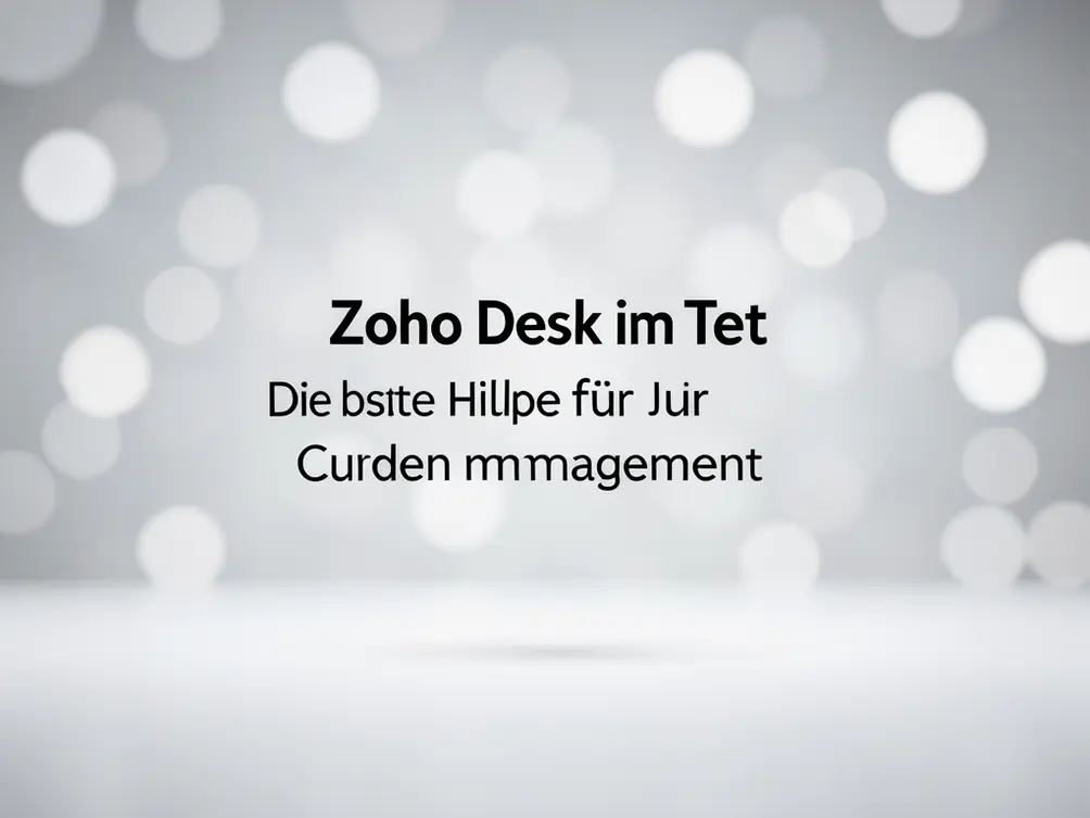 zoho desk